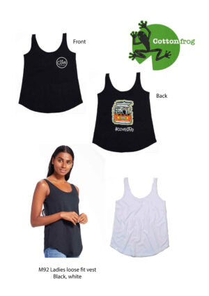 The Cove Ladies Vest - Limited Edition Loose Fit Vest (M/L)