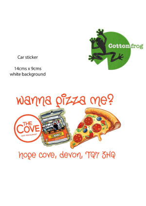 The Cove Car Sticker - Vinyl Sticker (14cm x 9 cm)